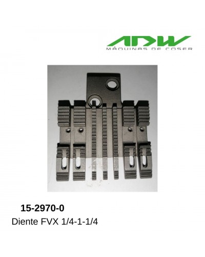 15-2970-0 - Diente FVX 1/4-1-1/4